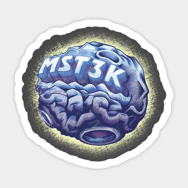 MST3K Moon Sticker by picklenickel